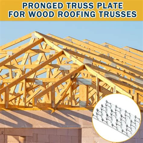 china metal brackets for roof trusses manufacturers|Galvanized Steel Roof Truss Plate Truss Nail Plate .